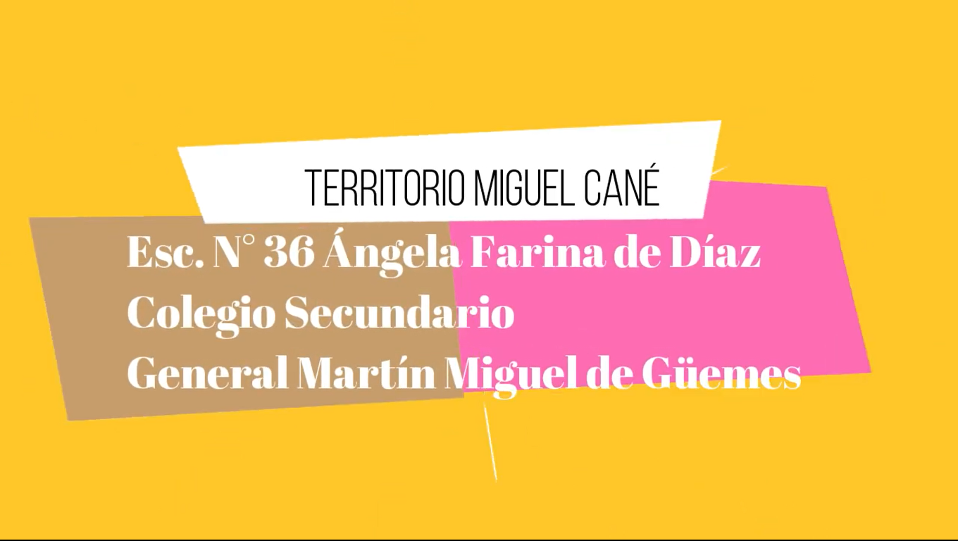 Territorio Miguel Cané. “Vértice de Miguel Cané en un videominuto”